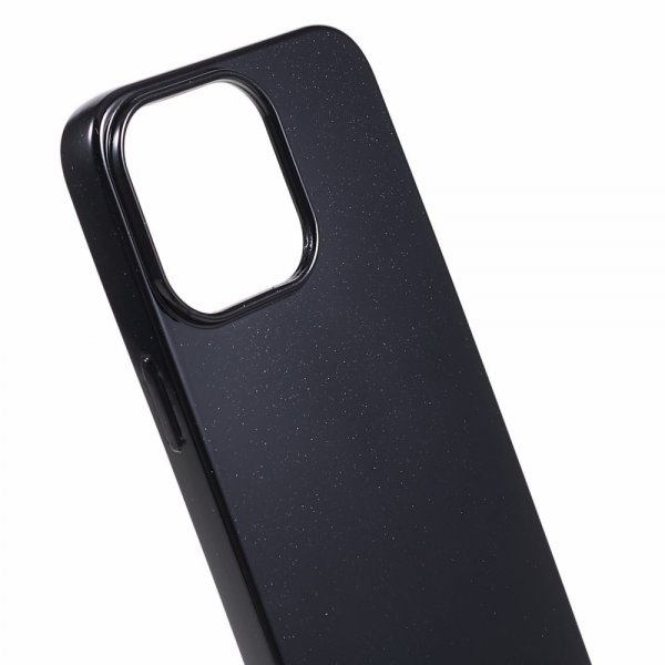Mercury iPhone 15 Pro Max Deksel Jelly Glitter Svart