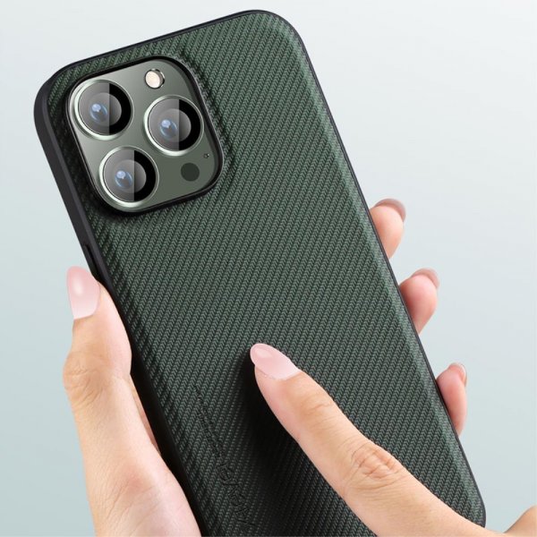 X-Level iPhone 15 Pro Max Deksel Kevlar II Series Grå