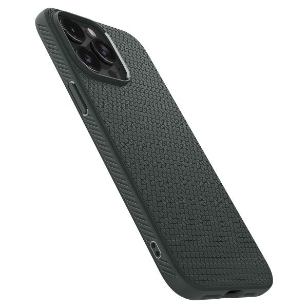 Spigen iPhone 15 Pro Max Deksel Liquid Air Abyss Green