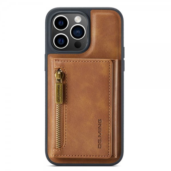 Dg.Ming iPhone 15 Pro Max Deksel M5 Series Avtakbart Kortholder Brun