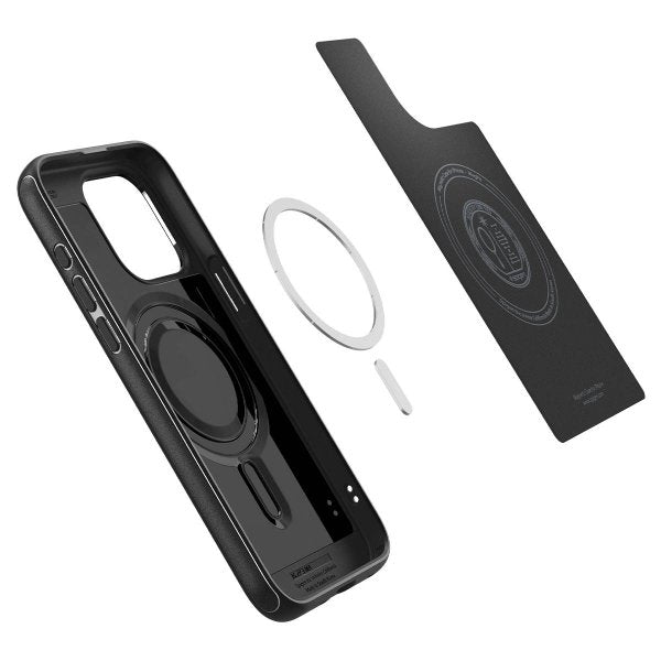 Spigen iPhone 15 Pro Max Deksel Mag Armor MagFit Matte Black
