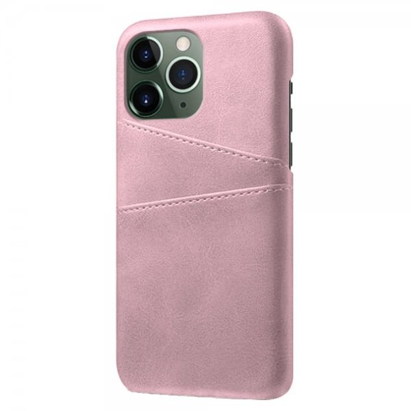 iPhone 15 Pro Max Deksel med To Kortlommer Rosegull