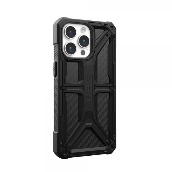 Urban Armor Gear (UAG) iPhone 15 Pro Max Deksel Monarch Carbon Fiber