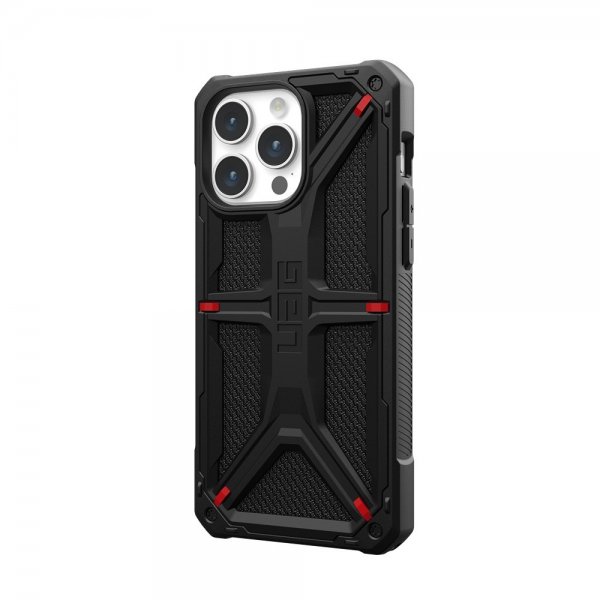 Urban Armor Gear (UAG) iPhone 15 Pro Max Deksel Monarch Kevlar Black