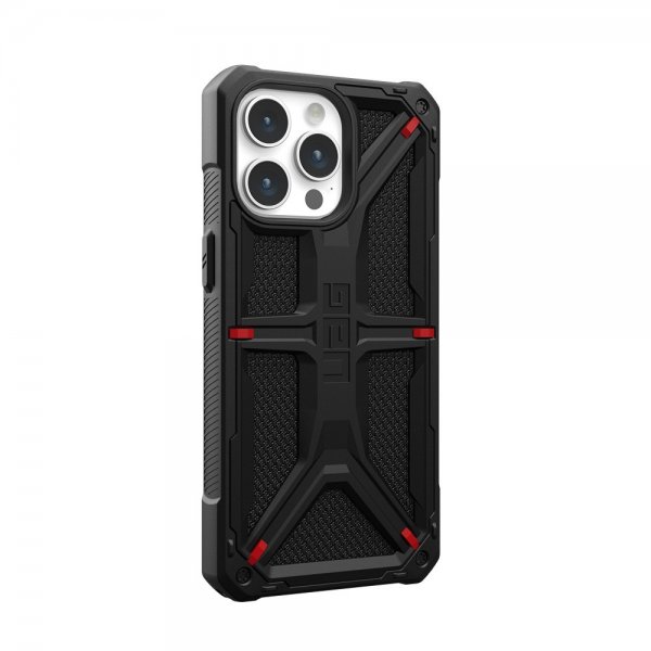 Urban Armor Gear (UAG) iPhone 15 Pro Max Deksel Monarch Kevlar Black