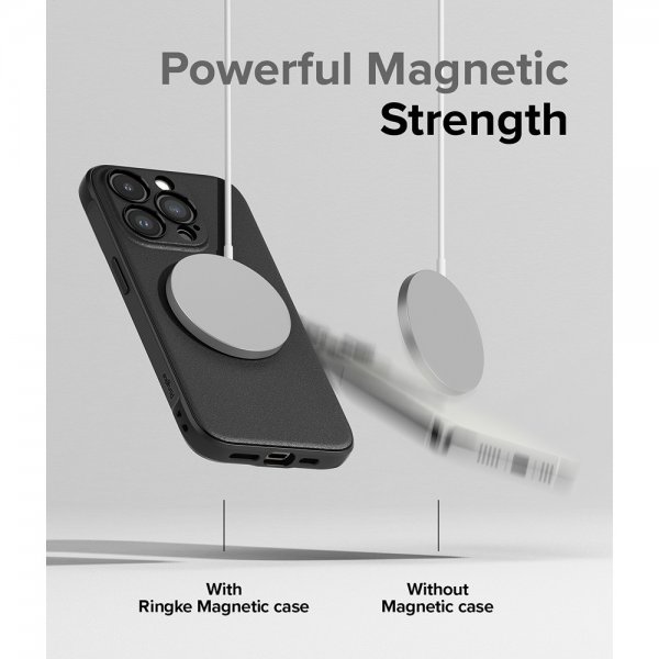 Ringke iPhone 15 Pro Max Deksel Onyx Magnetic Svart
