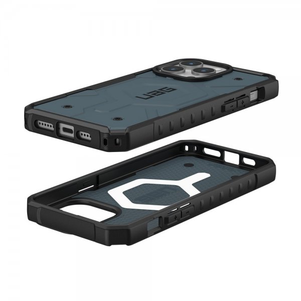 Urban Armor Gear (UAG) iPhone 15 Pro Max Deksel Pathfinder MagSafe Cloud Blue