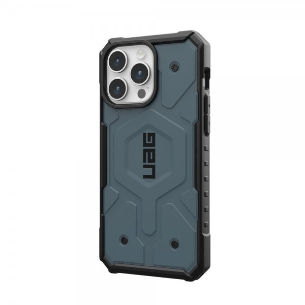 Urban Armor Gear (UAG) iPhone 15 Pro Max Deksel Pathfinder MagSafe Cloud Blue