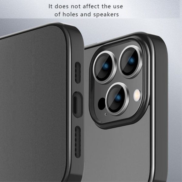 X-Level iPhone 15 Pro Max Deksel Belagt Kant Gull