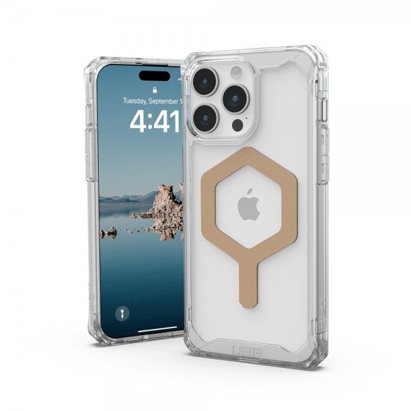 Urban Armor Gear (UAG) iPhone 15 Pro Max Deksel Plyo MagSafe Ice Gull