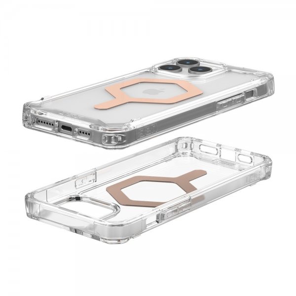 Urban Armor Gear (UAG) iPhone 15 Pro Max Deksel Plyo MagSafe Ice Rose Gold