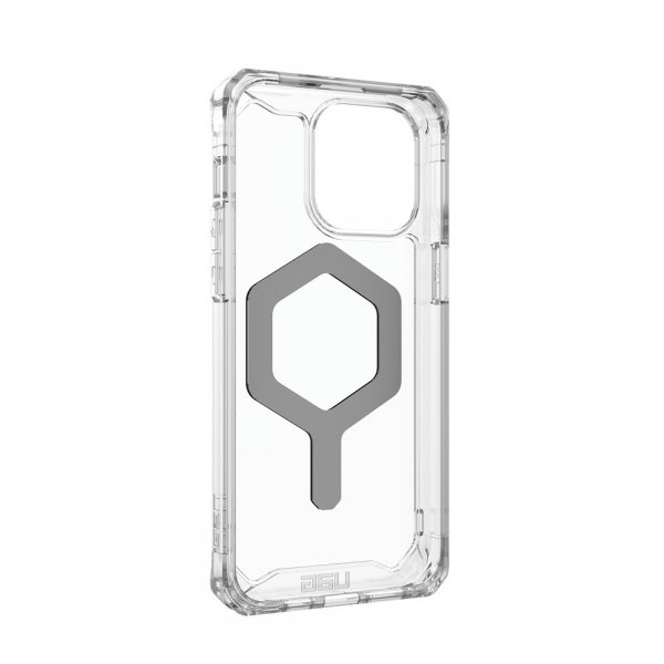 Urban Armor Gear (UAG) iPhone 15 Pro Max Deksel Plyo MagSafe Ice Sølv
