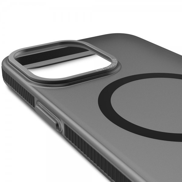 Decoded iPhone 15 Pro Max Deksel Recycled Plastic Clear Case Transparent Svart