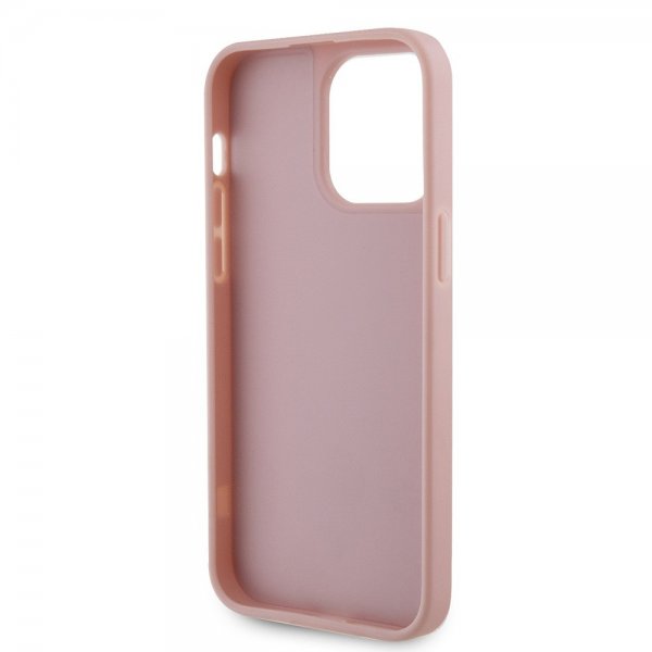 Guess iPhone 15 Pro Max Deksel Rhinestone Rosa