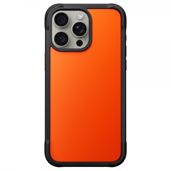Nomad iPhone 15 Pro Max Deksel Rugged Case Ultra Orange