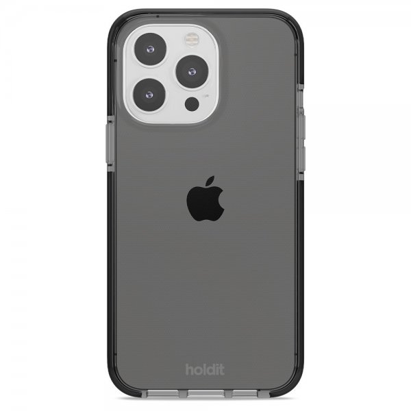 holdit iPhone 15 Pro Max Deksel Seethru Svart