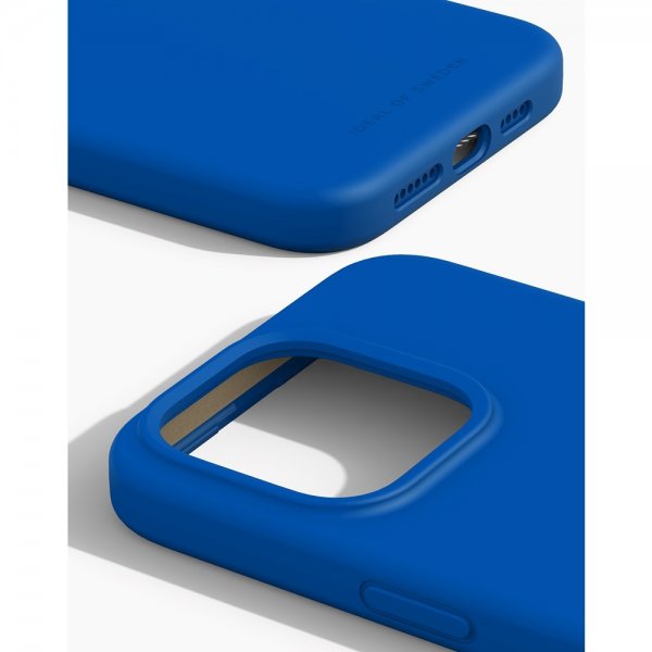 Ideal of Sweden iPhone 15 Pro Max Deksel Silicone Case MagSafe Cobalt Blue
