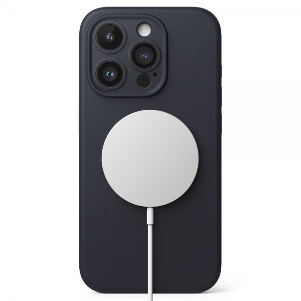 Ringke iPhone 15 Pro Max Deksel Silicone Magnetic Deep Blue