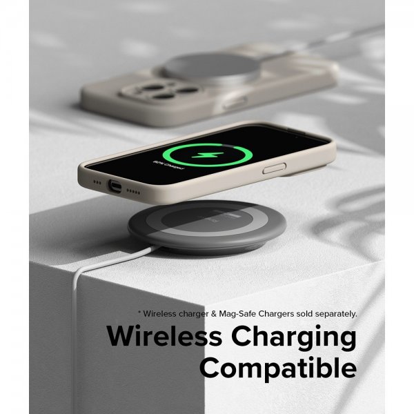 Ringke iPhone 15 Pro Max Deksel Silicone Magnetic Stone