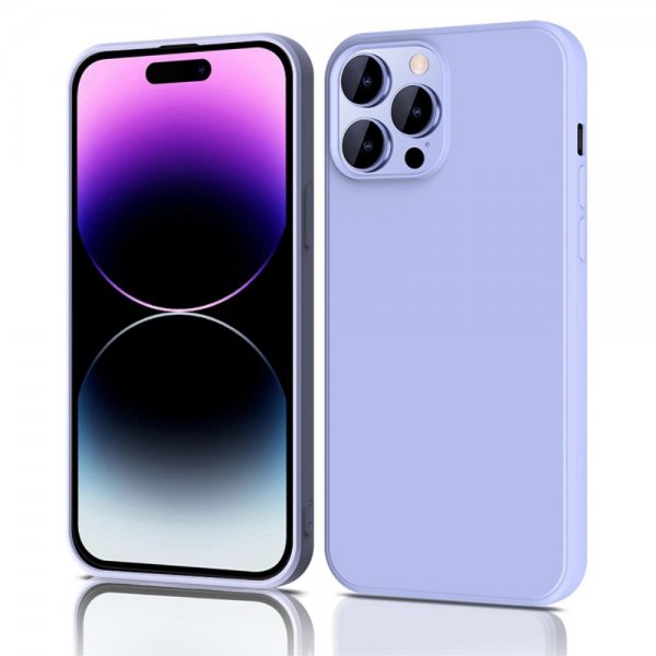 X-Level iPhone 15 Pro Max Deksel Silikontekstur Rød