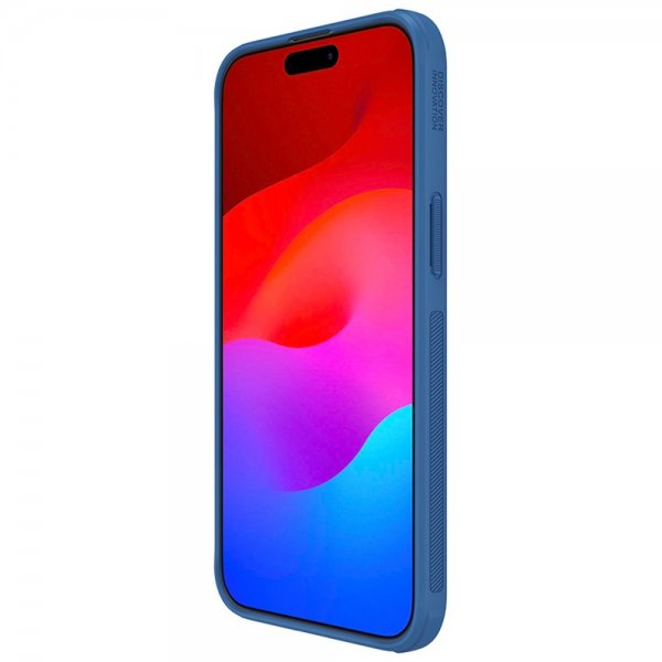Nillkin iPhone 15 Pro Max Deksel Super Frosted Shield Pro Blå