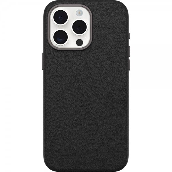 Otterbox iPhone 15 Pro Max Deksel Symmetry Cactus Leather MagSafe Noir Ash