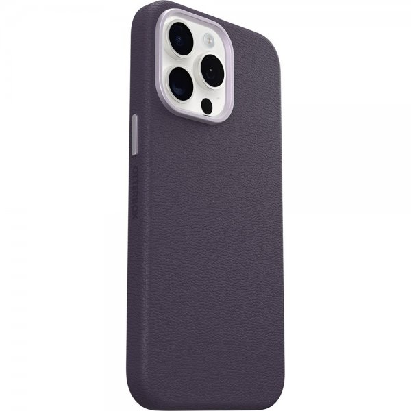 Otterbox iPhone 15 Pro Max Deksel Symmetry Cactus Leather MagSafe Plum Luxe
