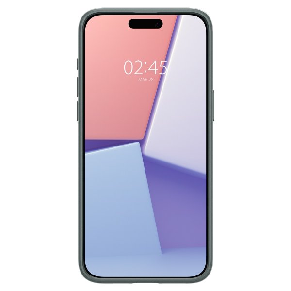 Spigen iPhone 15 Pro Max Deksel Thin Fit Abyss Green