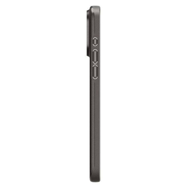 Spigen iPhone 15 Pro Max Deksel Thin Fit Gunmetal