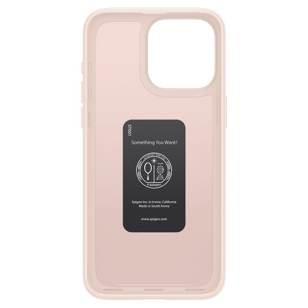 Spigen iPhone 15 Pro Max Deksel Thin Fit Pink Sand