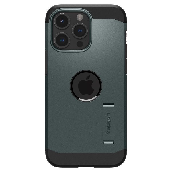 Spigen iPhone 15 Pro Max Deksel Tough Armor MagFit Abyss Green