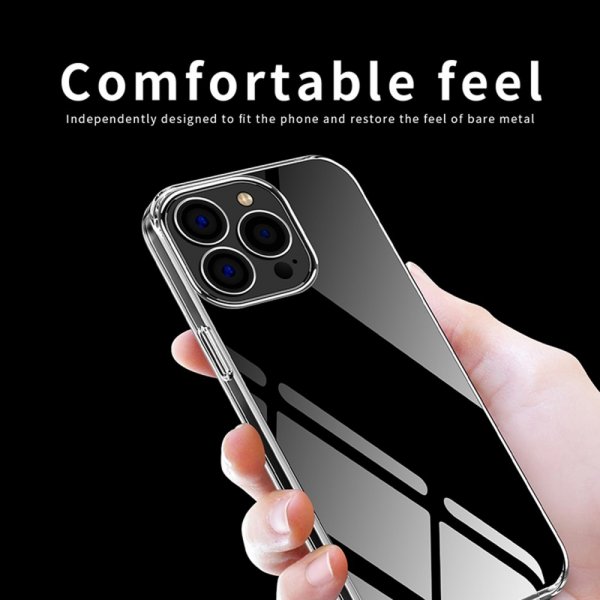 Mofi iPhone 15 Pro Max Deksel Transparent TPU Klar