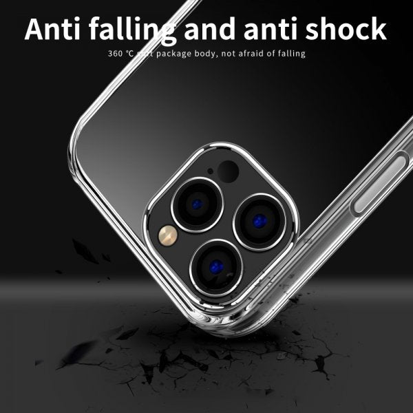 Mofi iPhone 15 Pro Max Deksel Transparent TPU Klar