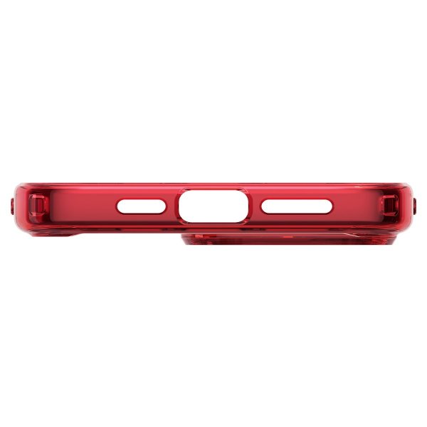 Spigen iPhone 15 Pro Max Deksel Ultra Hybrid Deep Red