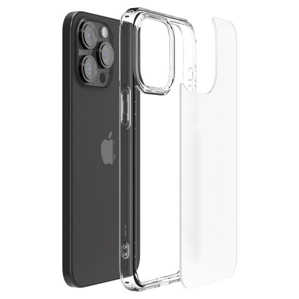 Spigen iPhone 15 Pro Max Deksel Ultra Hybrid Frost Clear