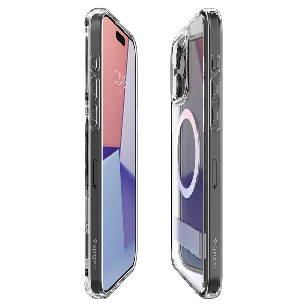 Spigen iPhone 15 Pro Max Deksel Ultra Hybrid S MagFit Crystal Clear