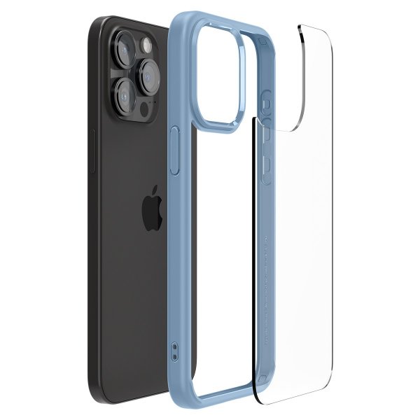 Spigen iPhone 15 Pro Max Deksel Ultra Hybrid Sierra Blue