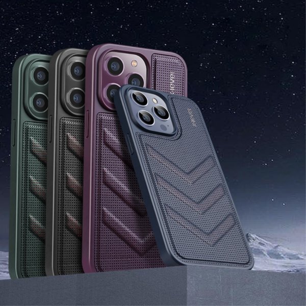 X-Level iPhone 15 Pro Max Deksel V-shape Grønn