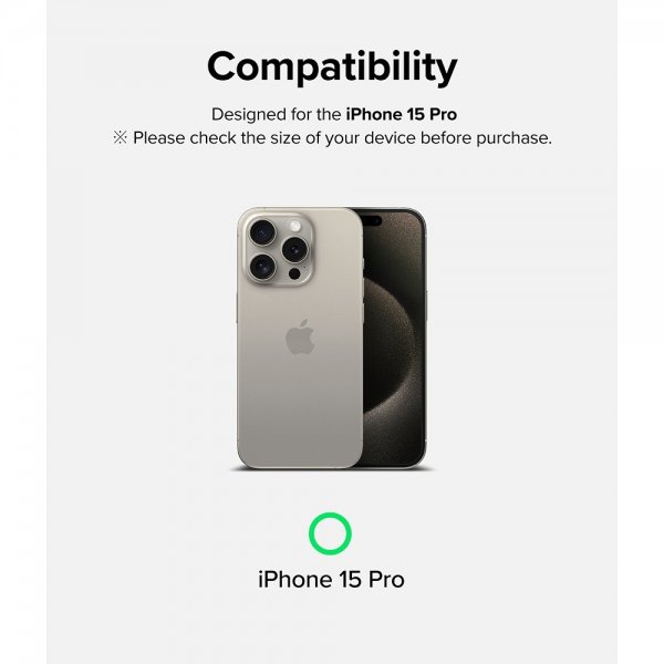 Ringke iPhone 15 Pro Max Skjermbeskytter Easy Slide 2-pakning