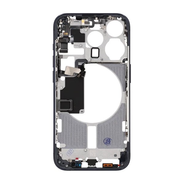 iPhone 15 Pro Midtramme med smådeler OEM - Titanblå