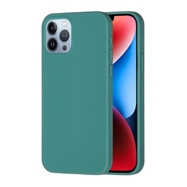 iPhone 15 Pro Deksel Silikon Grønn