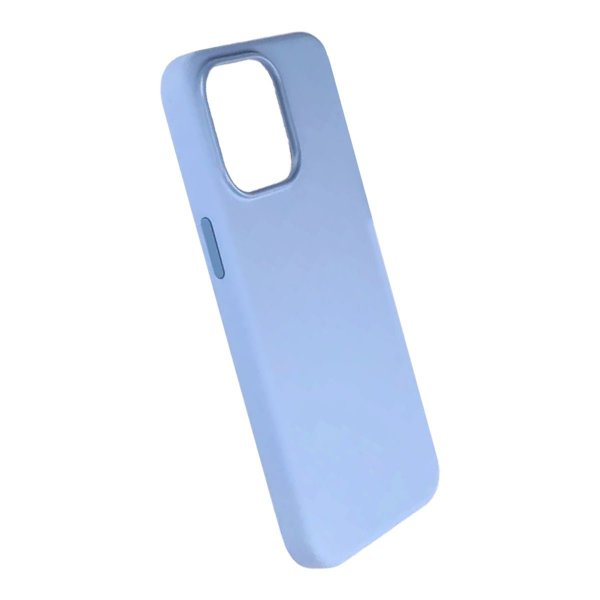 Rvelon iPhone 15 Pro Deksel Silikon Blå