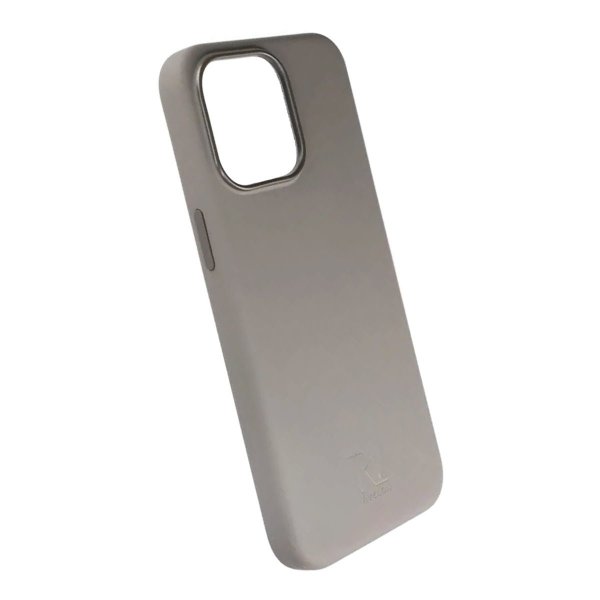 Rvelon iPhone 15 Pro Deksel Silikon MagSafe Grå