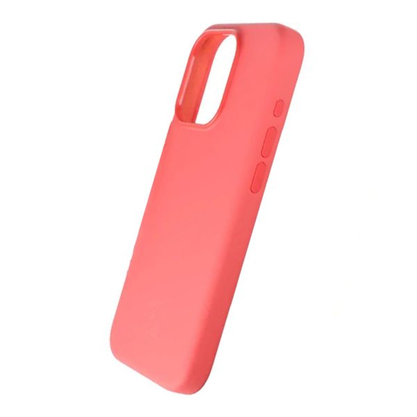 Rvelon iPhone 15 Pro Deksel Silikon Rød