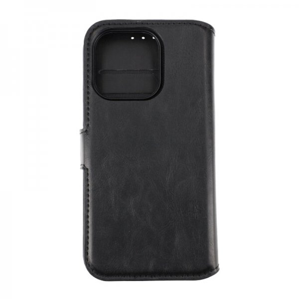 Rvelon iPhone 15 Pro Etui Detachable Wallet Case Svart