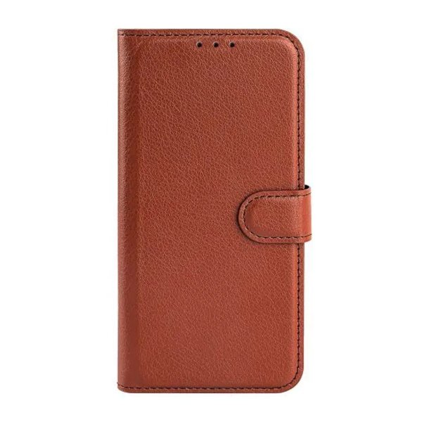 iPhone 15 Pro Etui med Stativ Brun