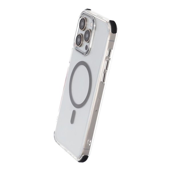 Rvelon iPhone 15 Pro Deksel Forsterkede hjørner Svart