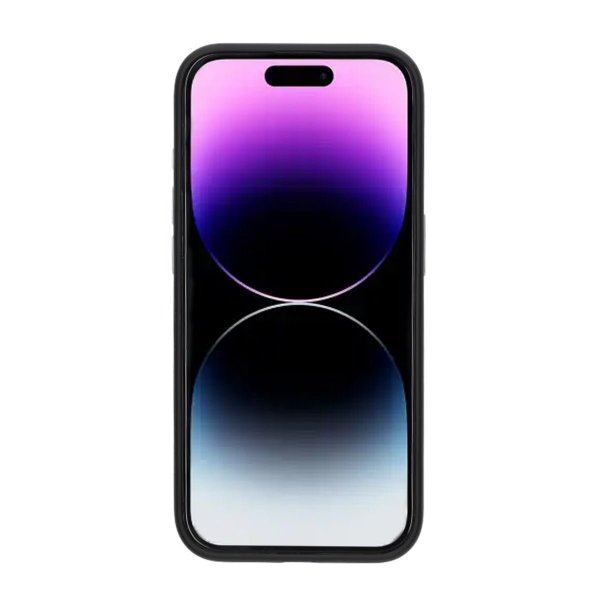 Rvelon iPhone 15 Pro Deksel Roterbart Stativ Svart