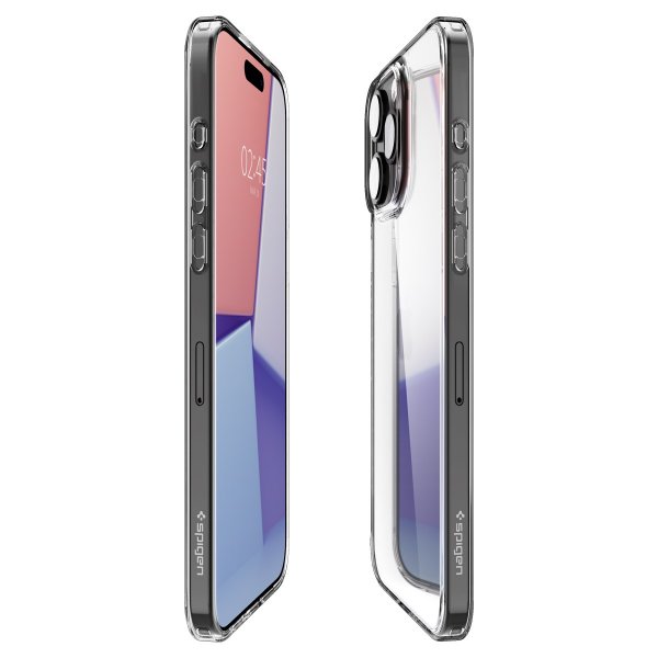 Spigen iPhone 15 Pro Deksel Air Skin Hybrid Crystal Clear
