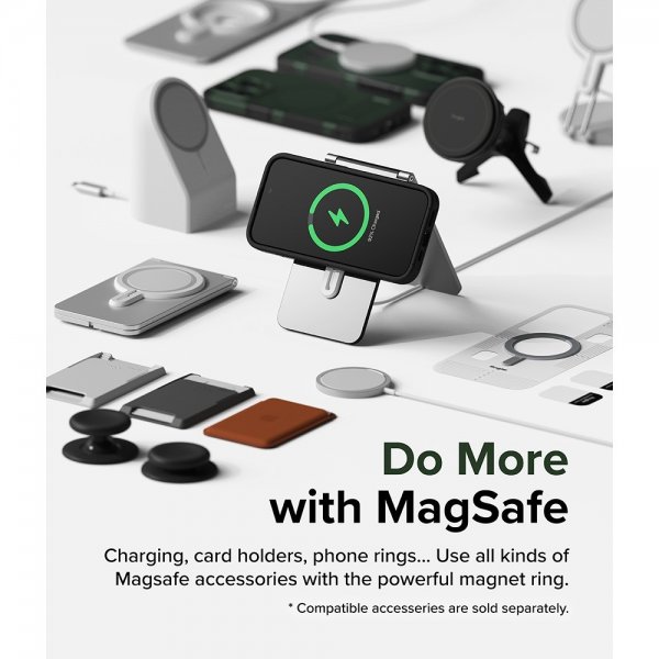 Ringke iPhone 15 Pro Deksel Alles MagSafe Dark Green